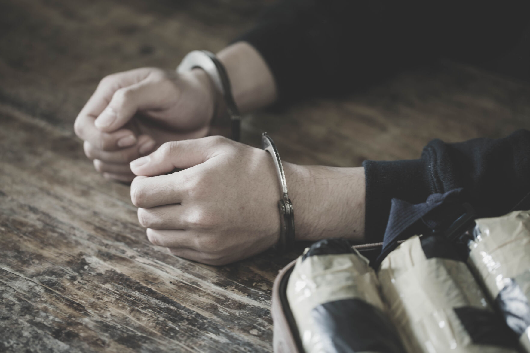 Drug,Traffickers,Were,Arrested,Along,With,Their,Heroin.,Police,Arrest